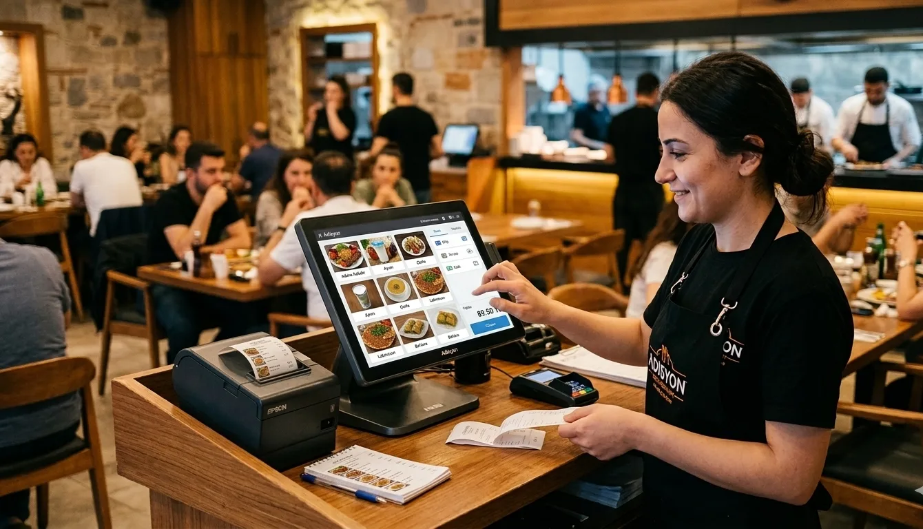 Paket Servis Adisyon Sistemi ile Restoran Sipariş Yönetimi
